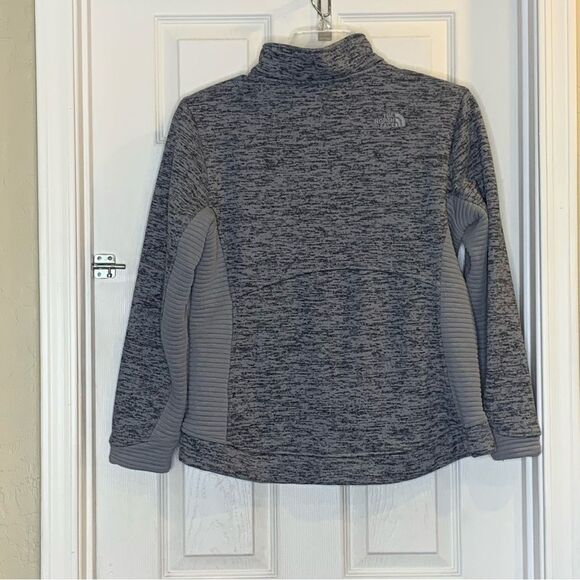 The North Face Indi Full Zip Fleece Jacket in Gray Size Large - Picture 2 of 10